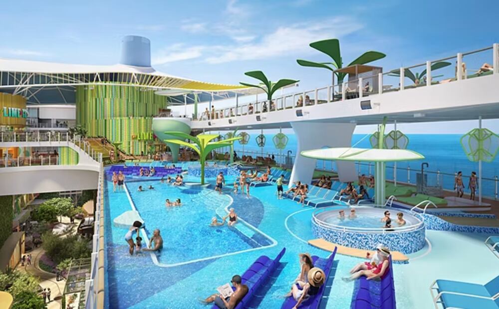 El Icon of the Seas puede recibir a más de 7,600 pasajeros por viaje.

Foto: Royal Caribbean Cruises