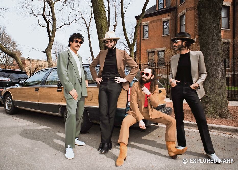 “Soy un guapo”, primer sencillo de The Guapos, se estrenó este año, siendo el Festival Pal' Norte el testigo de su primera presentación. Foto: de The guapos