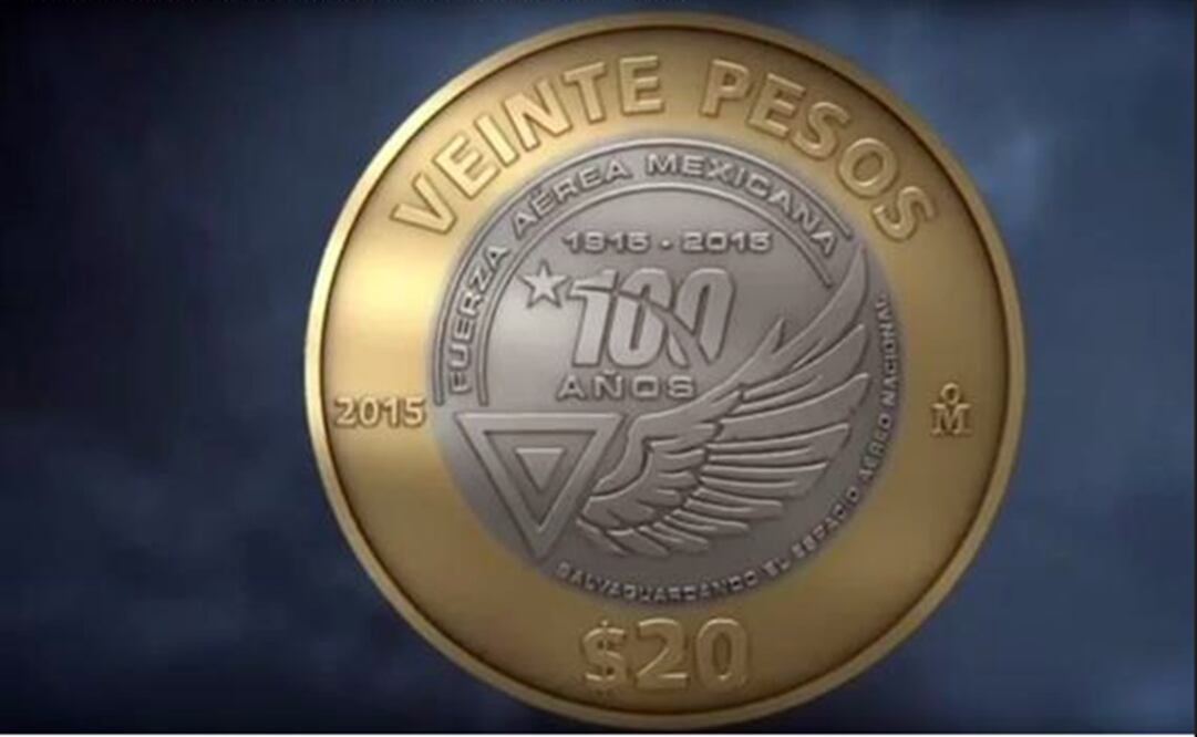 La pieza fue acuñada por el Banco de México. /Especial