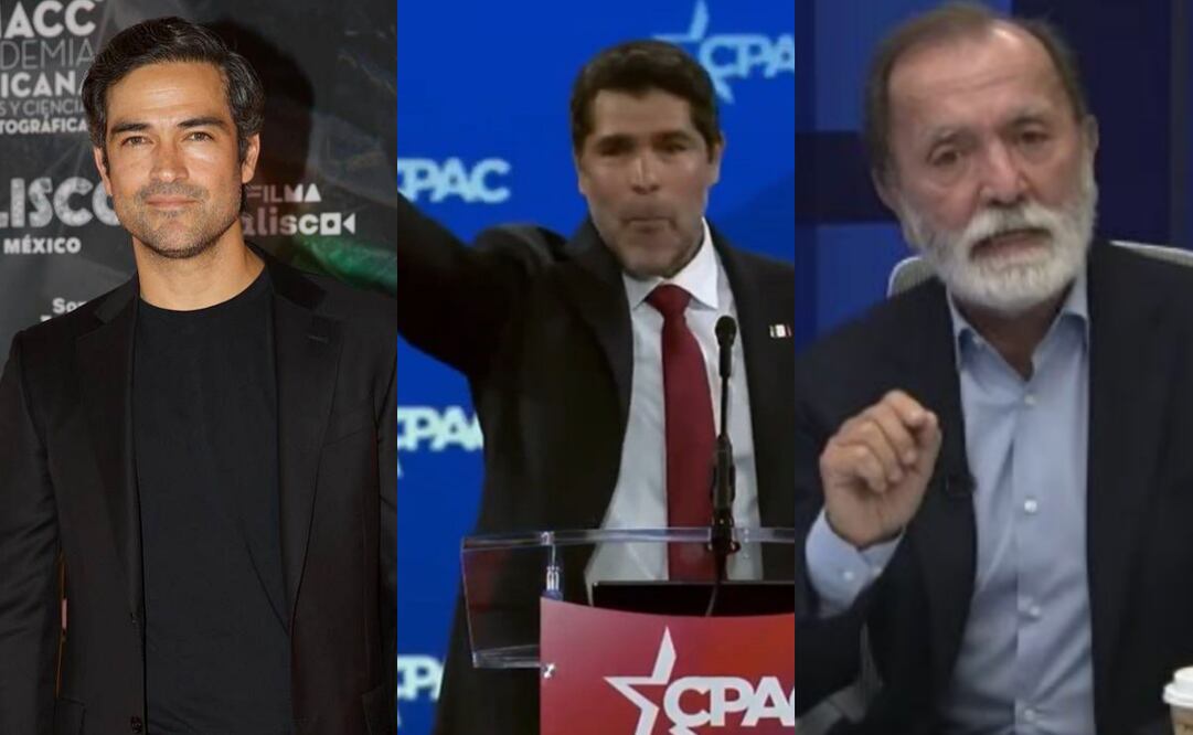 Verástegui responde a críticas de Alfonso Herrera y Epigmenio Ibarra tras polémico saludo nazi. Foto: Archivo / EL UNIVERSAL y redes