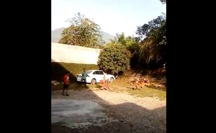 Investigan agresión de mujer que roció gasolina a su expareja en SLP