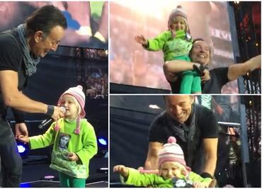 La niña que le robó el corazón a Bruce Springsteen