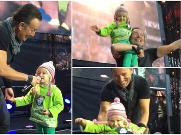La niña que le robó el corazón a Bruce Springsteen