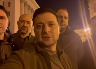 “Estamos defendiendo Ucrania”: desmiente Zelesky supuesta "huida" por invasión rusa