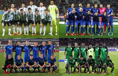 El "Grupo de la Muerte" en Rusia 2018