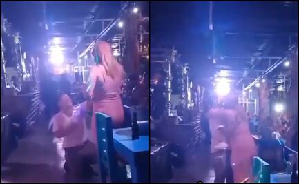 ¡Como de película! Hombre pide matrimonio a bailarina exótica en bar de Tabasco