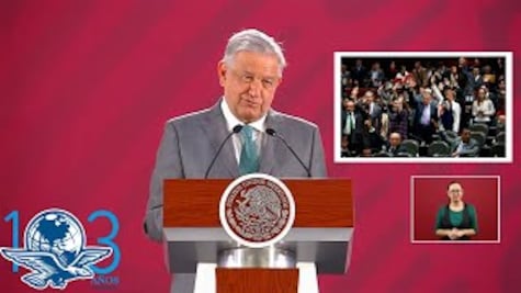 Manifiesta AMLO descontento por minuta que deja fuero a legisladores