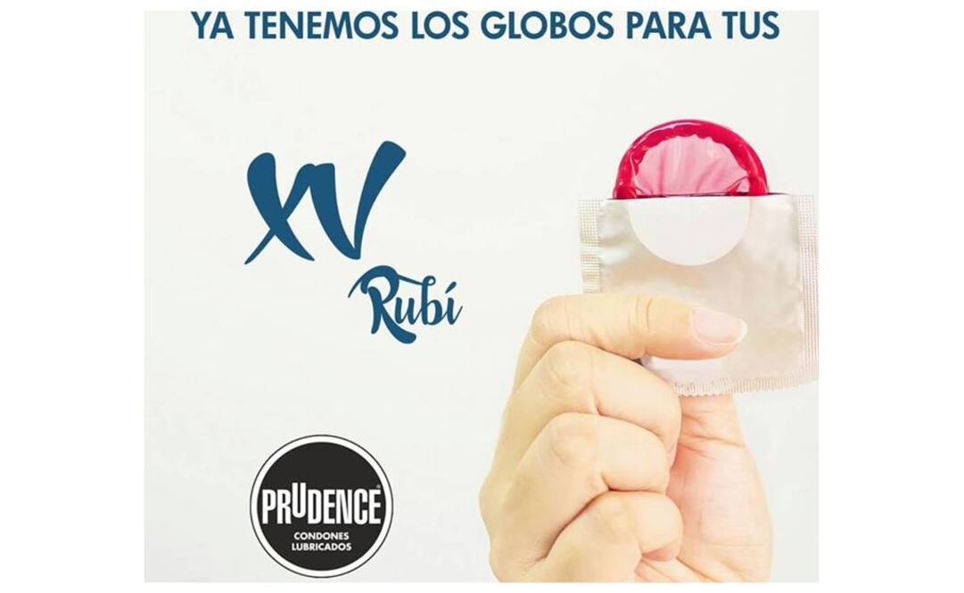 Foto: Tomada del Facebook Condones Prudence