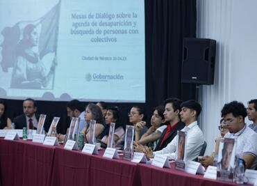 "Mi abuela murió sin poder encontrar a su hijo"; Rosa Icela se reúne con jóvenes buscadores