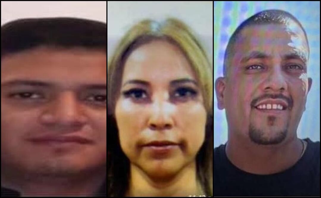 Se trata de Fabián R. T., Francisco Iván F. H., y Sandra S. C., cuya causa de muerte fue por disparos de arma de fuego, de acuerdo con la Fiscalía estatal. Foto: Especial