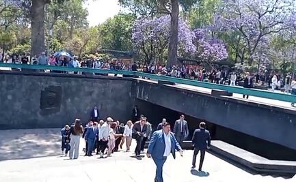 Llegan gobernadores y empresarios a evento de Sheinbaum; hablará del Plan México un día después del anuncio de aranceles de EU