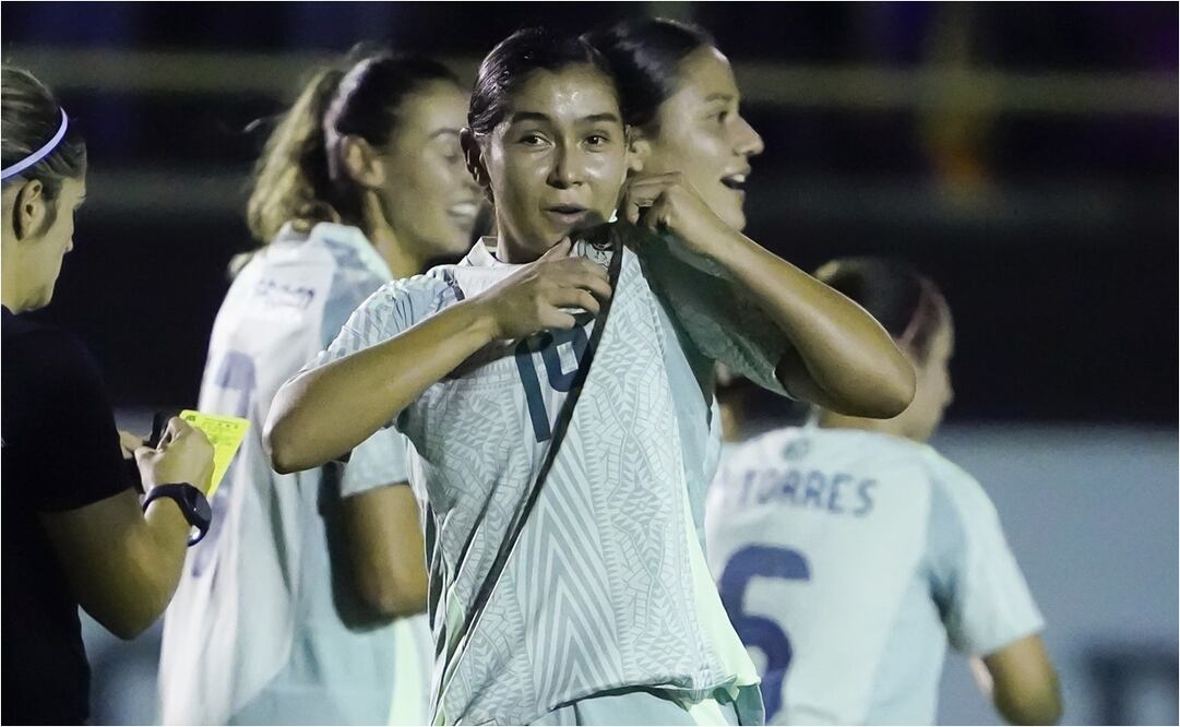 Nicole Pérez abrió el marcador frente a Panamá. FOTO: IMAGO7