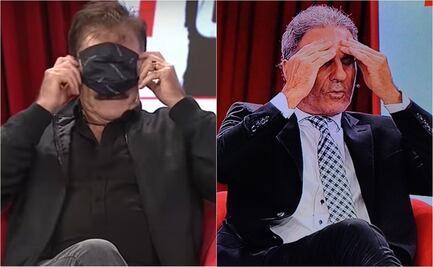 Ricardo La Volpe y Oscar Ruggeri se dicen de todo en pleno programa