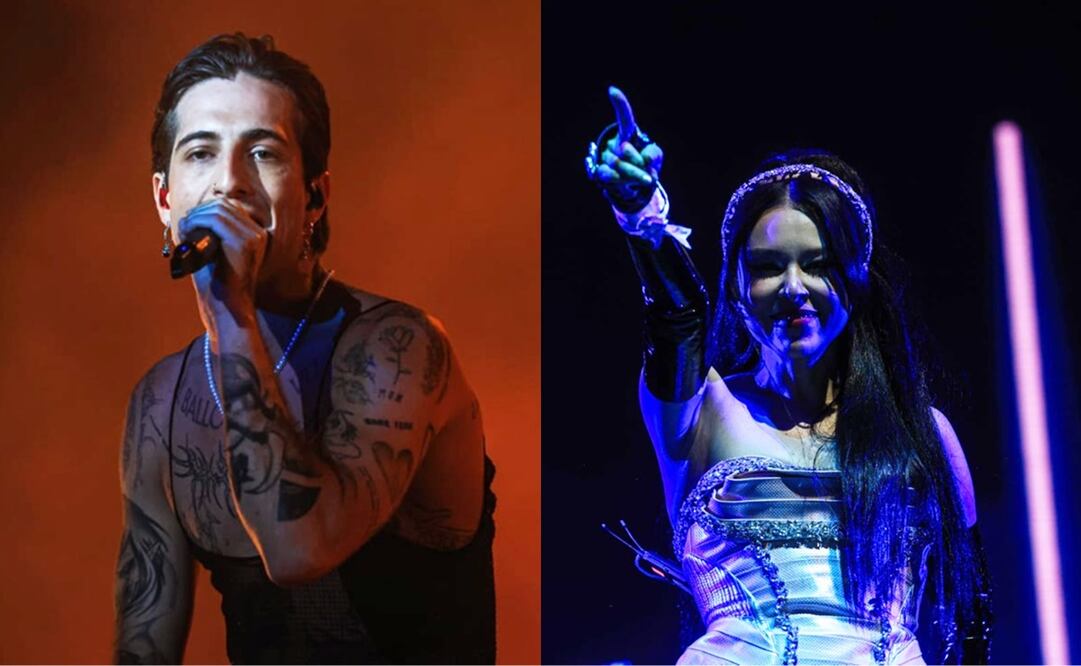 Maneskin y Belanova, junto con Sam Smith, fueron unos de los grupos que cerraron el Festival Tecate Emblema anoche, sábado 18 de mayo.
Foto: EL UNIVERSAL / Gabriel Pano