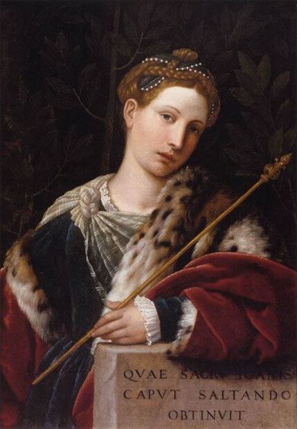 Retrato de Tullia d’Aragon como Solomei ( 1530), por Moretto da Brescia. Foto: Civic Museums of Brescia