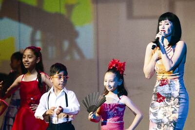 Los niños de SaludArte muestran su talento en gala
