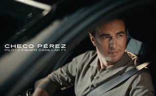 Sergio 'Checo' Pérez aparece en su primer comercial con Cadillac