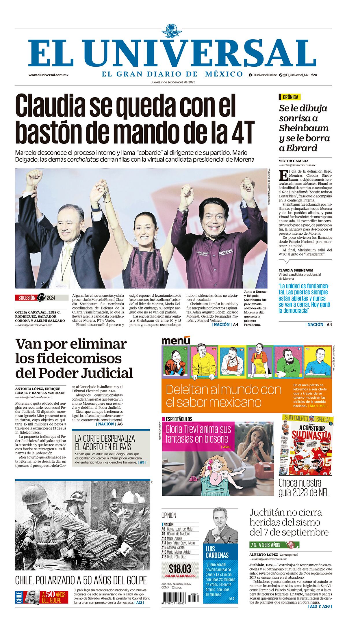 Portada impresa