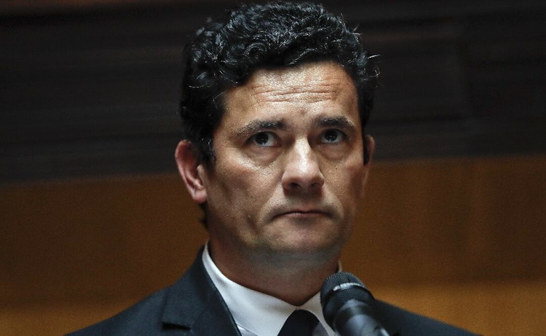 El ministro de Justicia brasileño, Sergio Moro. Foto: AP 