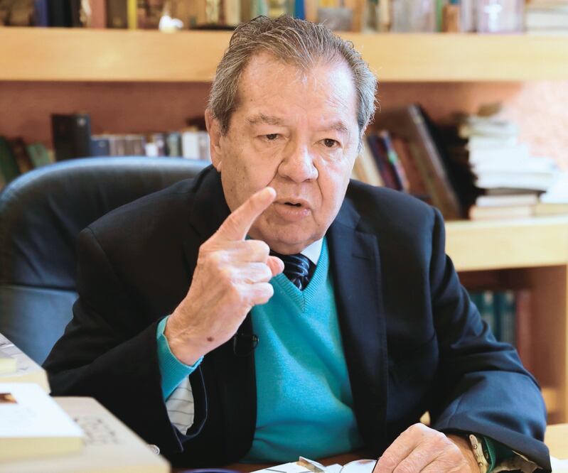 Porfirio Muñoz Ledo cuestionó la falta de reglas para aspirar a la candidatura. Foto: ARCHIVO EL UNIVERSAL