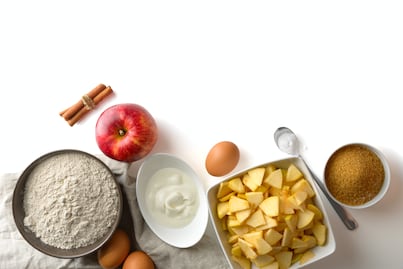 Cocina saludable con manzanas