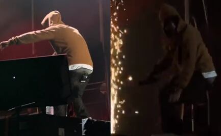 Natanael Cano sufre tremendo susto en el escenario: "Pensé que me iba a morir"