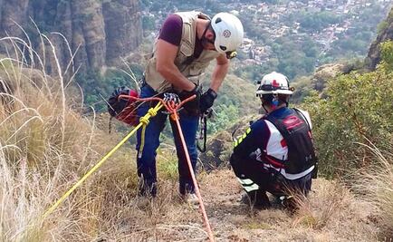 Cae alemán de 37 años en una cañada de Morelos