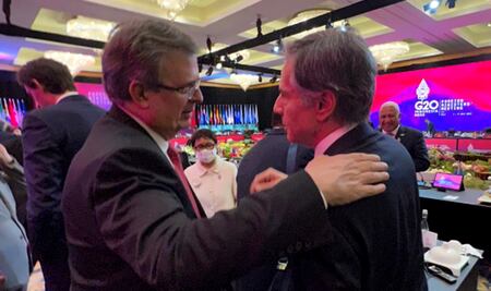 Todo listo para la reunión AMLO-Biden en Washington: Ebrard