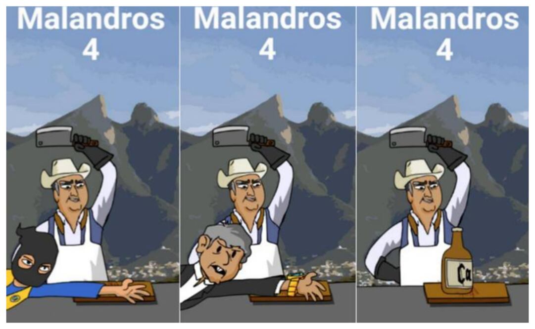 “Raza, ayuden a su tío favorito para hacer justicia con puño impertinente” dice la descrición de la app