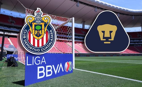 Chivas vs Pumas: EN VIVO - Jornada 8 del torneo Apertura 2026 de la Liga MX