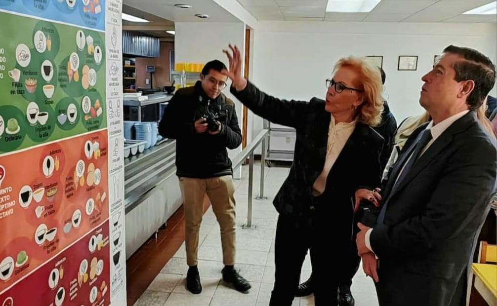 El alcalde de Coyoacán, Giovani Gutiérrez Aguilar, durante su visita a la Fundación John Langdon Down (31/01/26). Foto: Especial