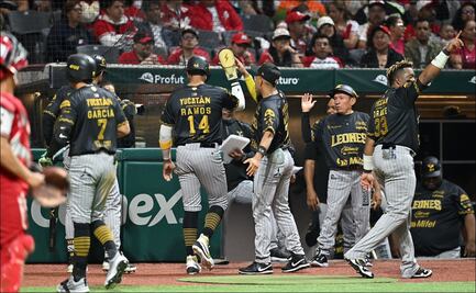 Leones de Yucatán le propinan su primer descalabro del año a los Diablos Rojos del México; empatan la serie inaugural de la LMB