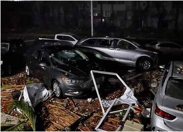 Huracán "Otis" deja a Acapulco sin luz, teléfono ni internet