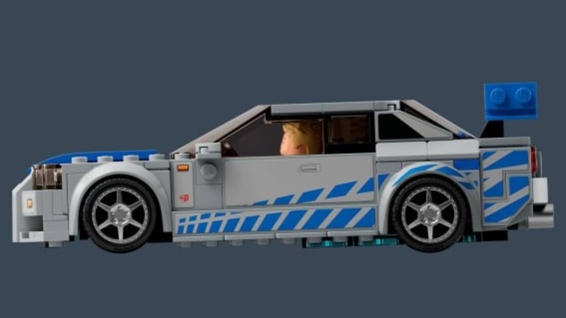 El nuevo Lego Speed ​​Champions viene con una figura de Brian O'Conner y de un R34 Nissan GT-R 