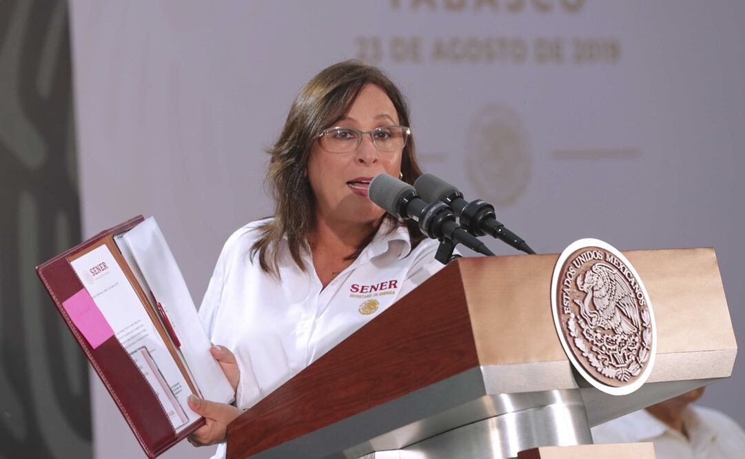 Secretaria de Energía, Rocío Nahle / Archivo. EL UNIVERSAL