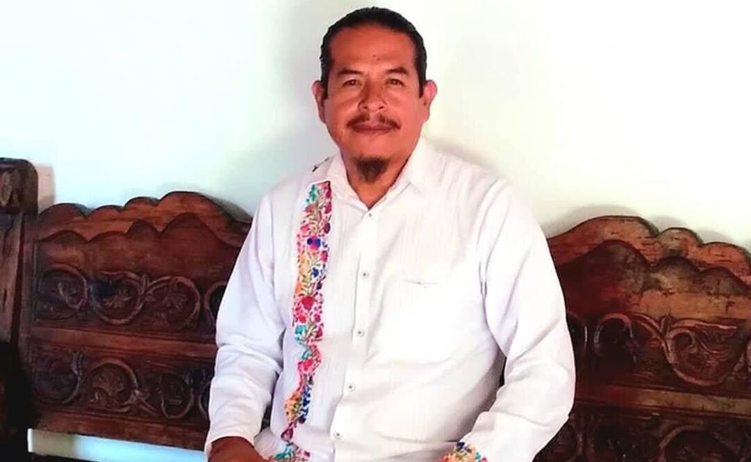 Indígena hidalguense César Cruz Benítez aspirante a la candidatura de Morena rumbo a 2024 / Foto: Especial