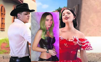 Belinda reacciona a la relación entre Christian Nodal y Ángela Aguilar, después borra el mensaje
