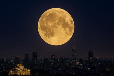 Superluna del Castor 2025: así se vio la Luna llena más grande del año en México