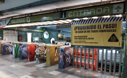 Cierran estaciones del Metro de la zona centro de la CDMX