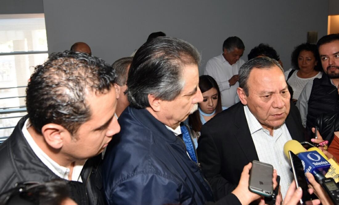 Jesús Ortega y Jesús Zambrano, líderes históricos de Nueva Izquierda. /Especial