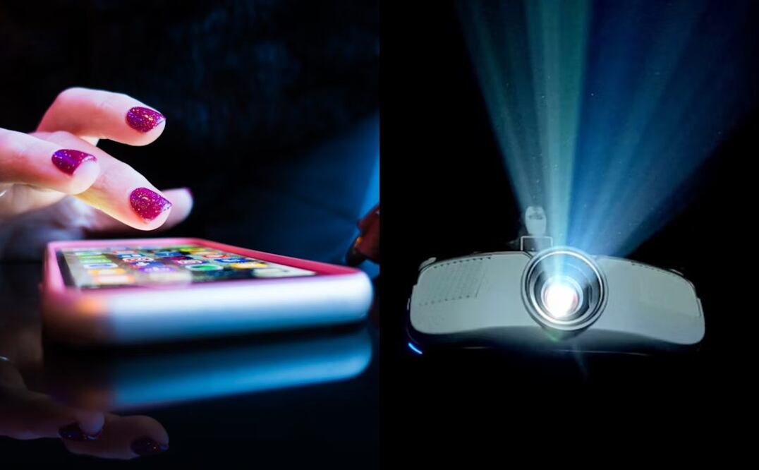 Truco para proyectar la pantalla de tu celular en la pared. Imagen: Unsplash