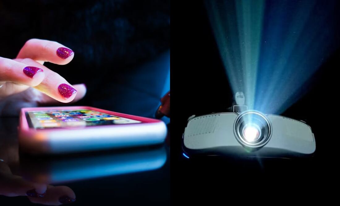 Truco para proyectar la pantalla de tu celular en la pared. Imagen: Unsplash