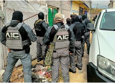 Fiscalía de Morelos detiene a 16 personas en operativo contra narcomenudeo; decomisan droga, teléfonos y motocicletas
