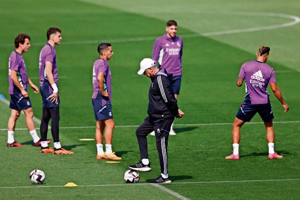 Ancelotti habló sobre la plantilla del Real Madrid