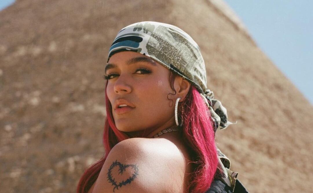 La bichota siempre se muestra cómoda y segura. Imagen: Instagram @karolg