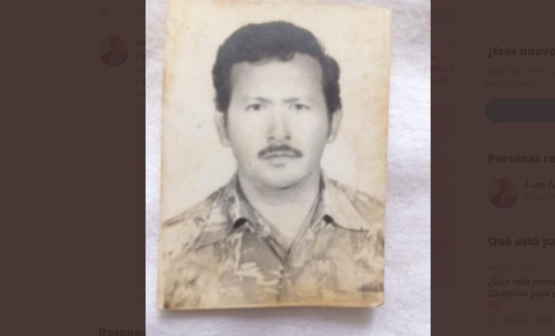 El titular del Insabi compartió esta foto de su padre