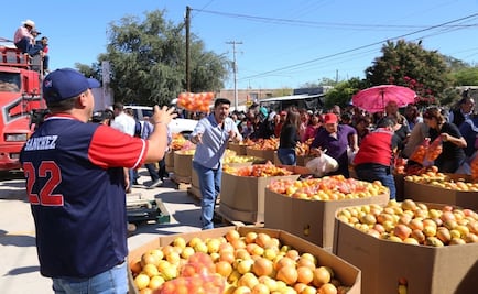 Ante coronavirus, reparten 16 toneladas de cítricos en Sonora 