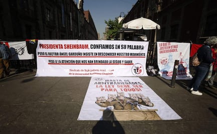 Huelga en Universidad de Chapingo cumple 23 días; trabajadores exigen mejores presentaciones y cese de hostigamiento laboral