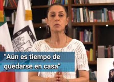 Explica la Jefa de Gobierno cómo será el regreso a la "nueva normalidad"