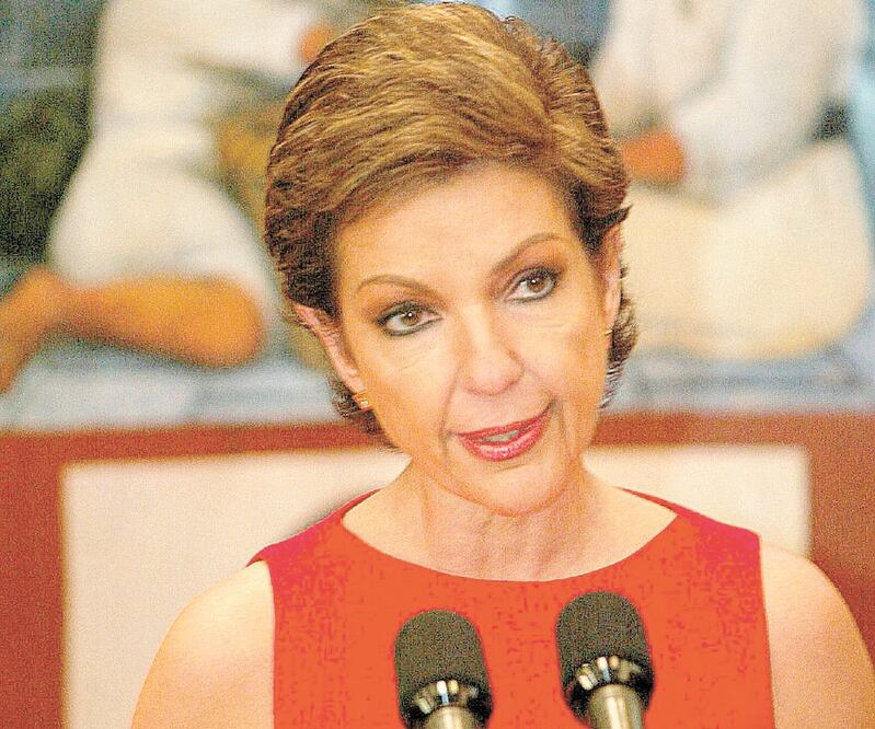 Marta Sahagún subrayó que sabe que quienes han trabajado en política corren el riesgo de ser calumniados. Foto: ARCHIVO EL UNIVERSAL